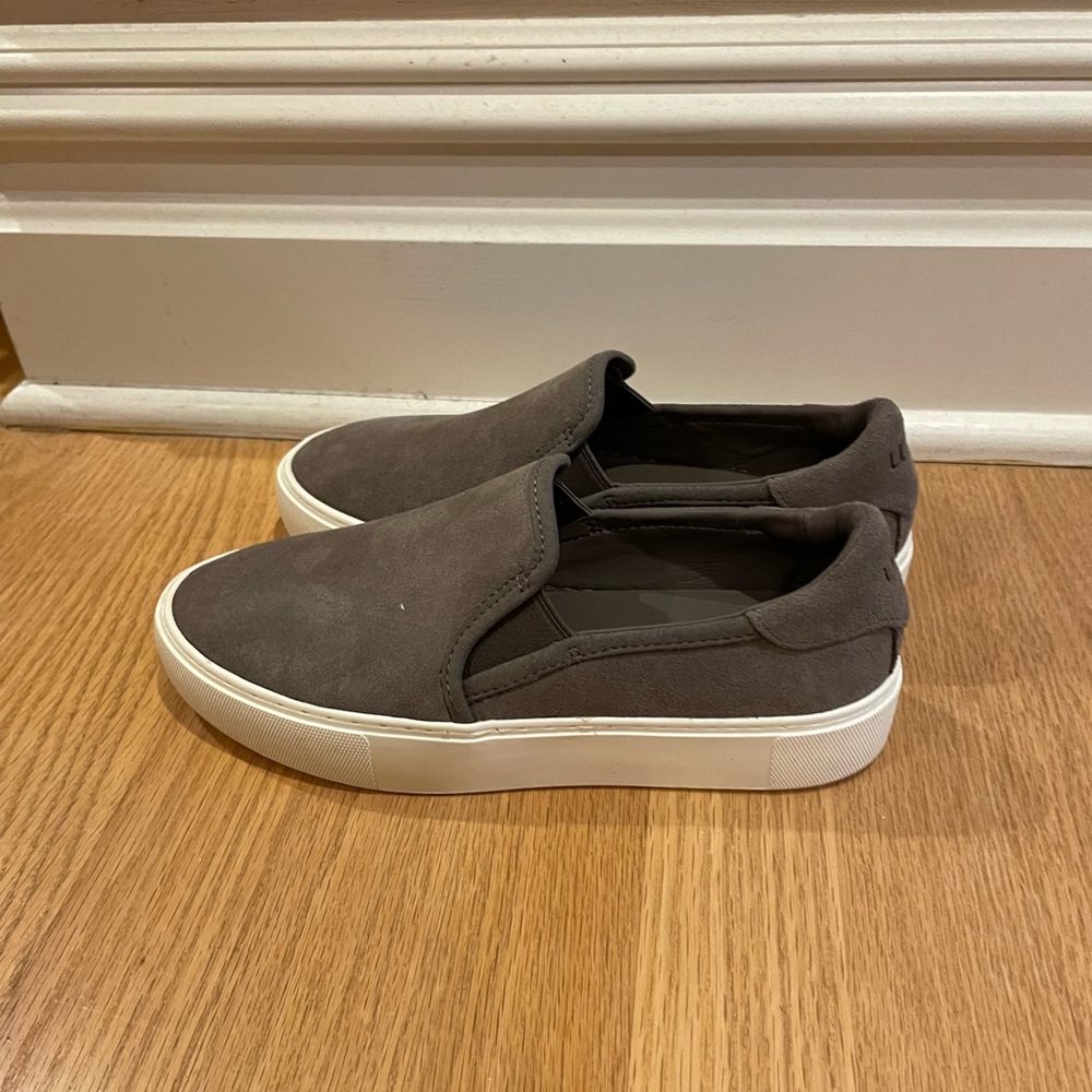 Ugg womens gray Jass slip on sneakers size 6